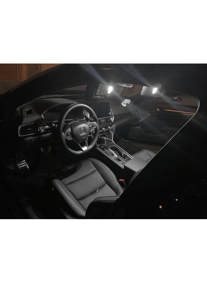 D15 Lighting LED Interior Light Accessories Kit for 2018 2019 2020 2021 2022 Honda Accord 6000k White Map Dome Trunk Vanity Mirror Bulbs (6 Pieces) - Image 3