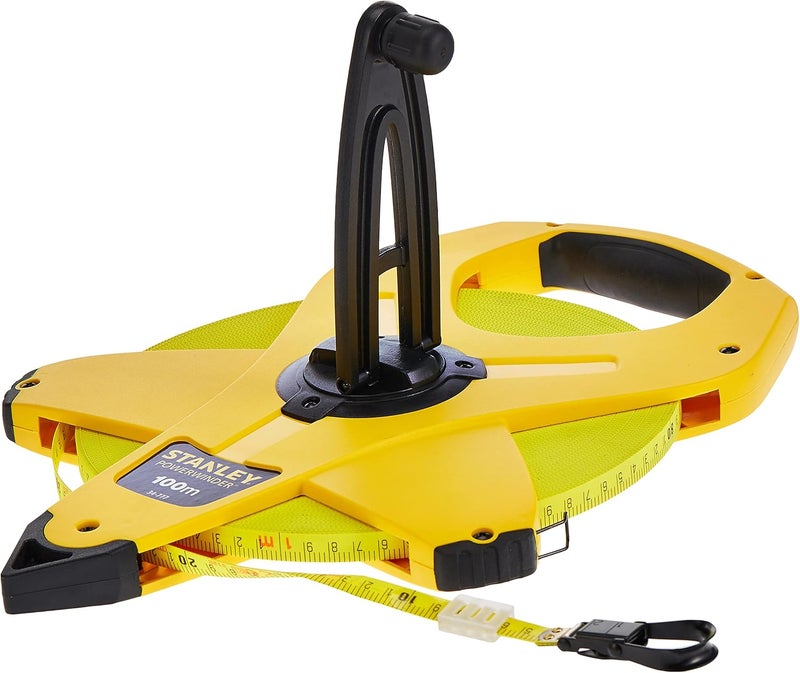 ستانلي أدوات قياس وتخطيط مفتوحة من الألياف الزجاجية الصفراء بطول 100 متر، 2-34-777 - Image 3