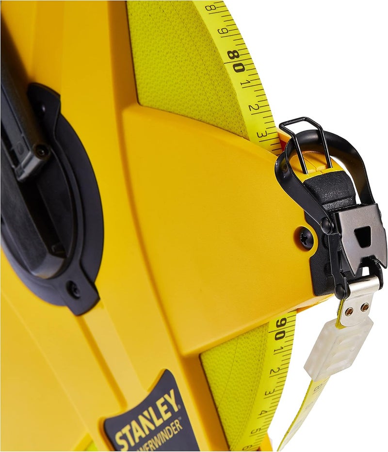 ستانلي أدوات قياس وتخطيط مفتوحة من الألياف الزجاجية الصفراء بطول 100 متر، 2-34-777 - Image 5