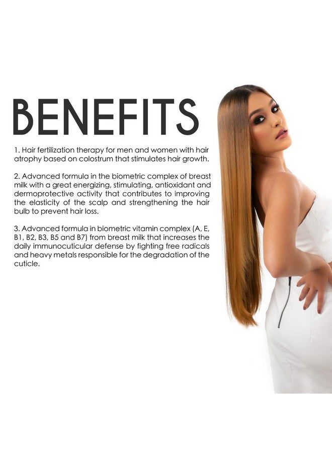 Ybera Paris - Vello Vital Serum Combats Hair Loss Restores Vitality Accelerate Hair Growth Ideal For Men And Women With Capillary Atrophy 3 Oz - Image 1