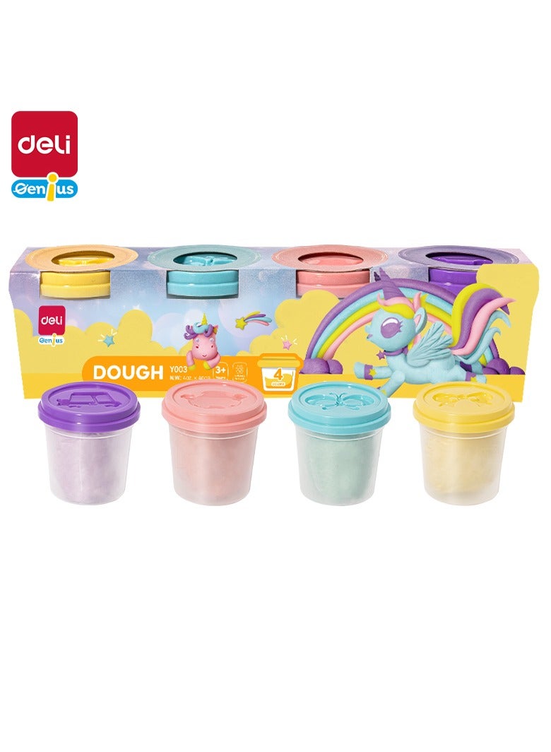 Deli EY003 Dough 4oz*4pcs - ideal for creative play - Image 1