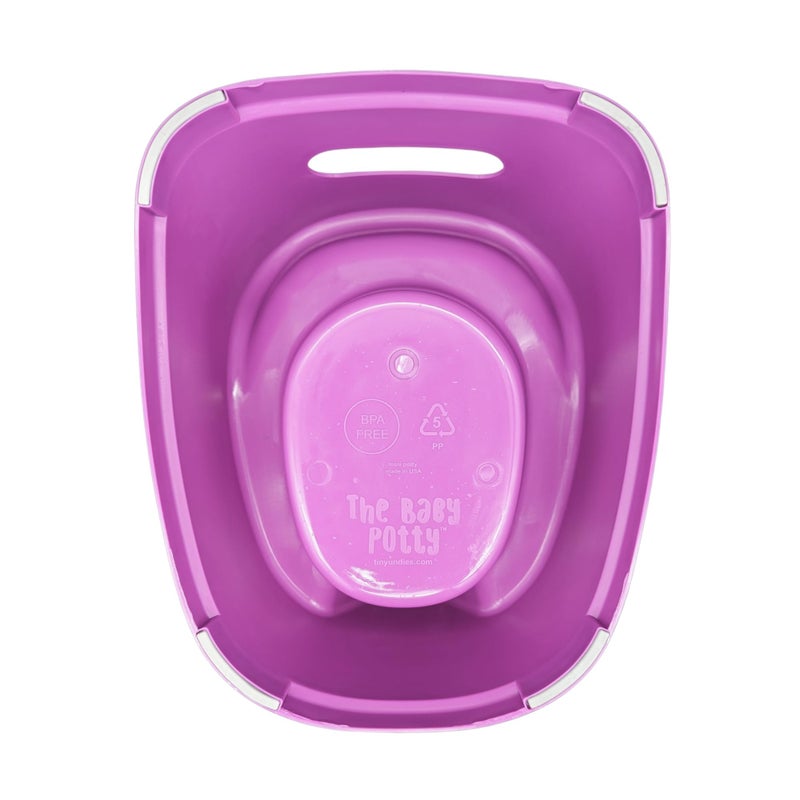 Tiny Undies جديد: مرحاض الأطفال المصغر V2.0 | تدريب مبكر على استخدام المرحاض | التواصل الإخراجي | كرسي مرحاض الأطفال | تصميم محمول وخفيف الوزن | يعزز استقلالية استخدام المرحاض | مرحاض تدريب الأطفال - Image 4