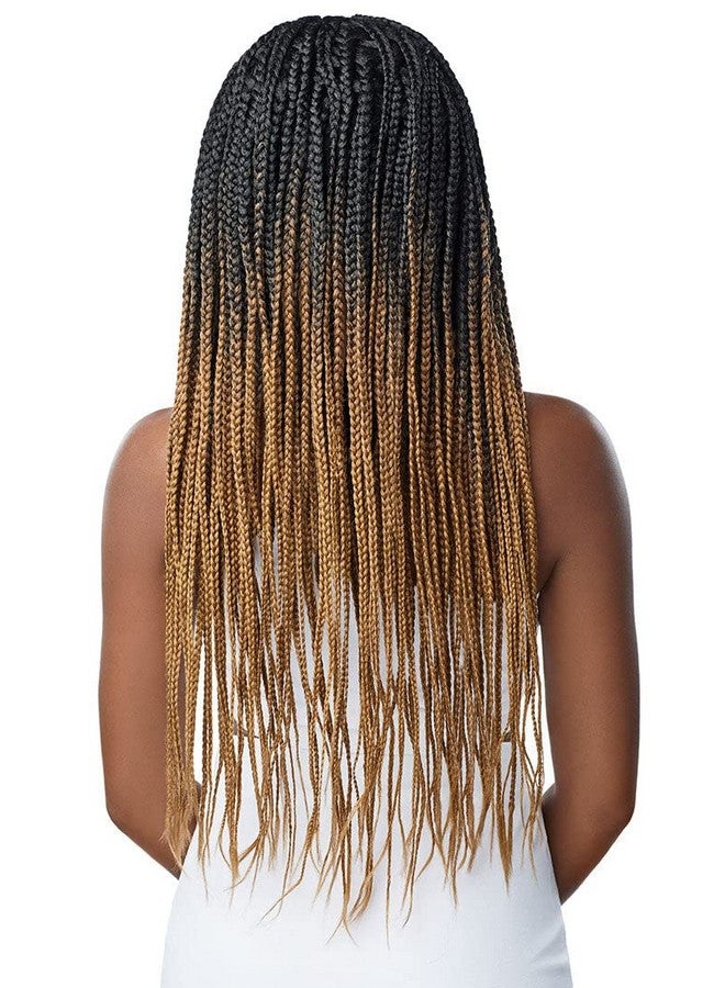 Outre 13X4 Lace Frontal Wig Pre Braided Knotless Box Braids Hd Transparent Knotless Triangle Part Braids (2T/3027) - Image 4