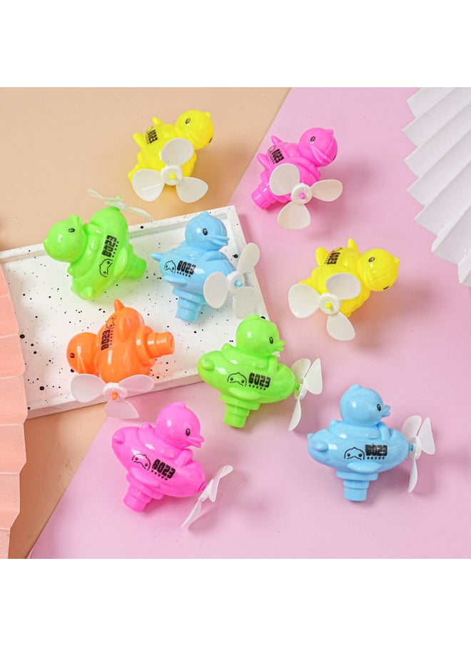Generic - Cartoon Windmill Duck Parent-Child Interactive Children's Toy Kindergarten Gift Creative Push-Sweep Code Activity Small Gift-Color:Windmill Duck - Image 1
