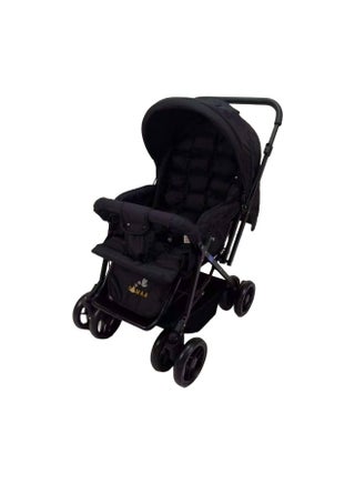 Push & Go with Armor Flip Stroller Multicolor_BLACK_HAPPY KIDDO