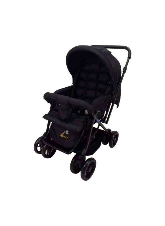 Push & Go with Armor Flip Stroller Multicolor_BLACK_HAPPY KIDDO