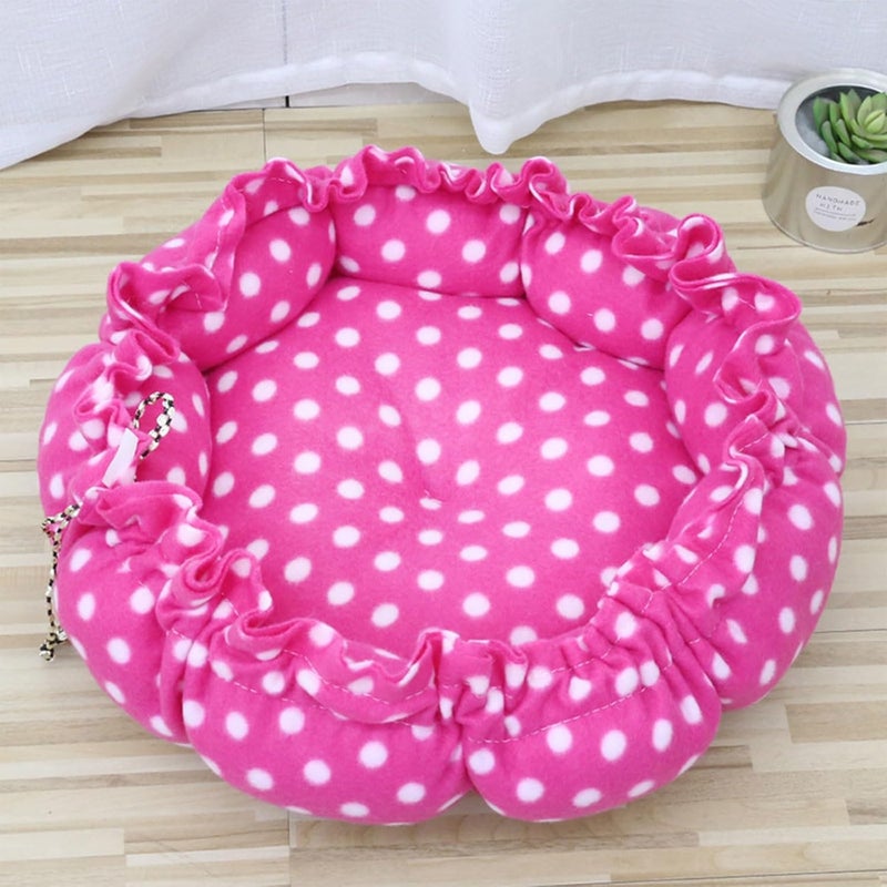 Sweet Bed Warm Pet Mat Cute Kitten Lounger Cushions House Tent Very Soft Small Dog Mat Bag Washable Cats Beds Sofa Plush Sofa On - Image 5