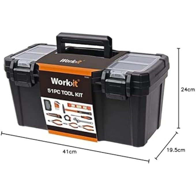 TOOL SET WITH TOOLBOX, 51 PIECES - Image 2