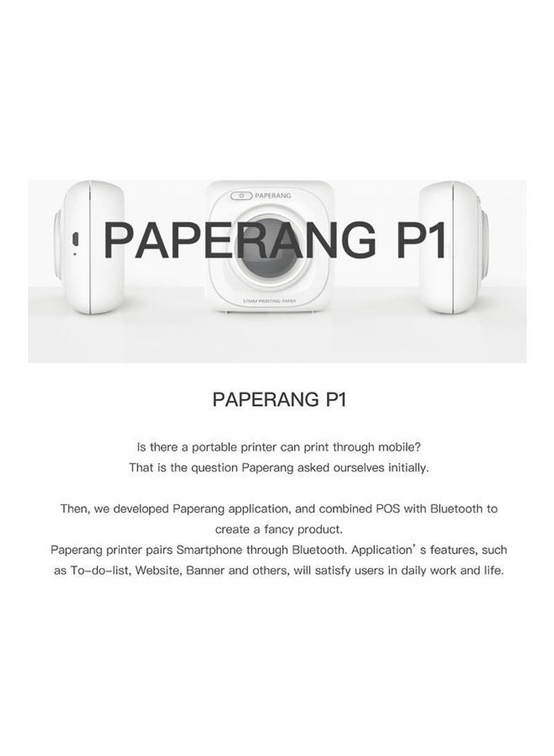 NIBEMINENT P2S Version Meow Pocket Printer Machine White - Image 4