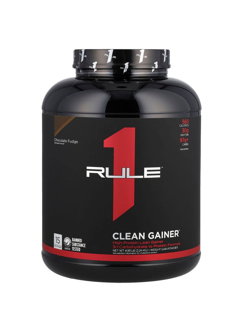 Clean Gainer™, Chocolate Fudge, 4.93 lb (2.24 kg)