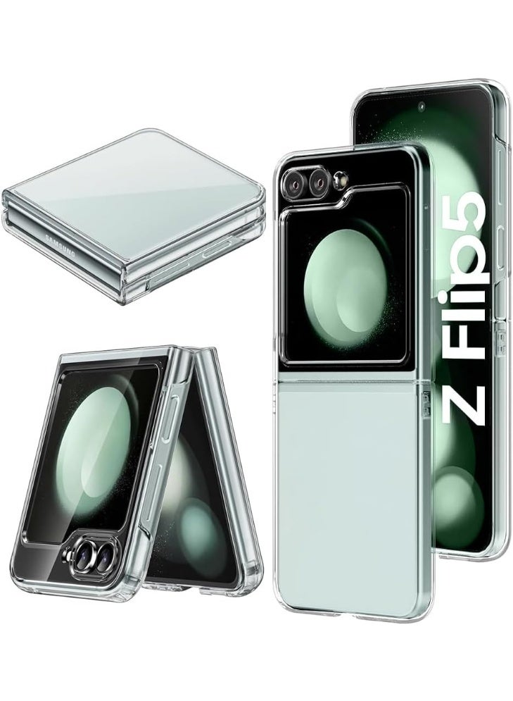 Raxoom designed for Samsung Galaxy Z Flip 5 case cover (2022) - Crystal Clear - Image 1