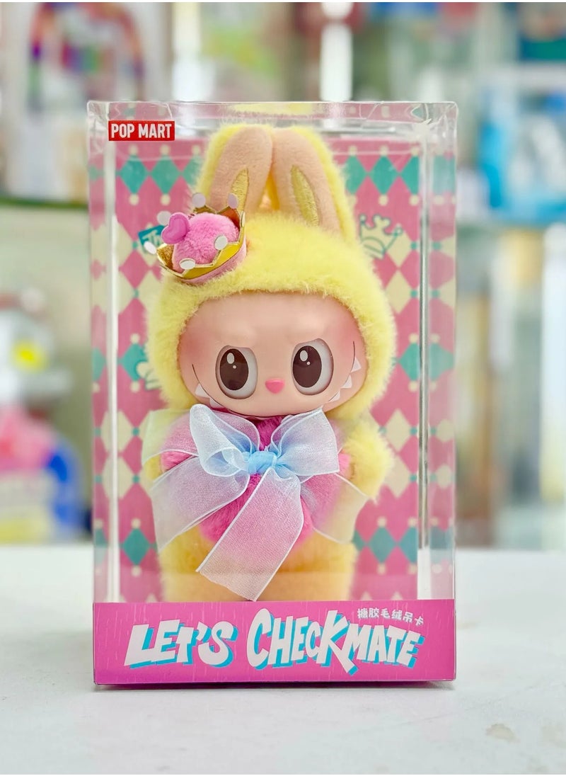 POP MART POP MART The Monsters Let's Checkmate Series-Vinyl Plush Hanging Card, Toys for Modern Home Decor, Collectible Toy Set for Desk Accessories, 1PC  - Image 1