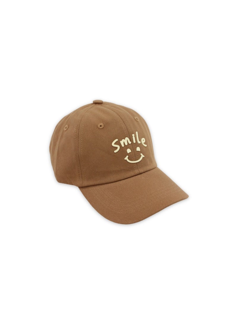 Unisex Cotton Cap – “Smile” Design - Image 1