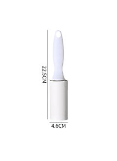 White (with a roll of paper)
