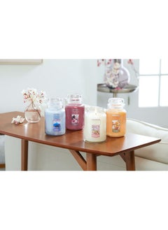 YANKEE CANDLE Yankee Candle Sakura Blossom Festival Large Jar Candle, White, Rose  - Image 5