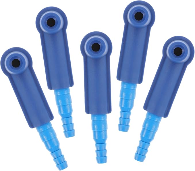 Healifty 4sets Manual Fluid Extractor Tool Oil Draining Funnel Connector for Brake Oil Change 5pcs*4 4 - Image 2
