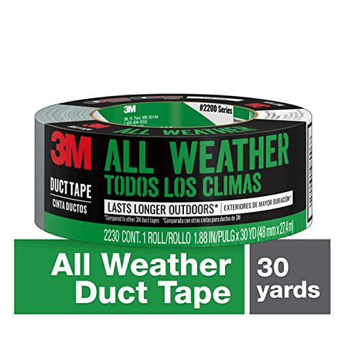 3M All Weather Duct Tape, 1.88 inches by 30 yards, 2230-HD, 1 roll - Image 1