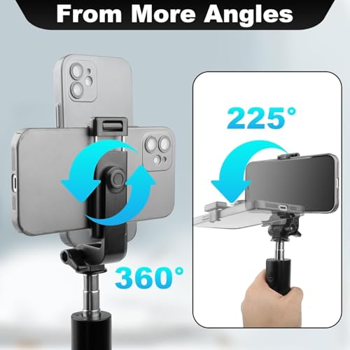 Soopii S1 Selfie Stick Tripod Light Weight, 28 inch / 70CM Reinforced Tripod for Mobile Phone, Multi-Functional Bluetooth 3in1 Long Selfie Stick for Travel,Vlogging,Compatible with iPhone and All Smartphones - Image 5