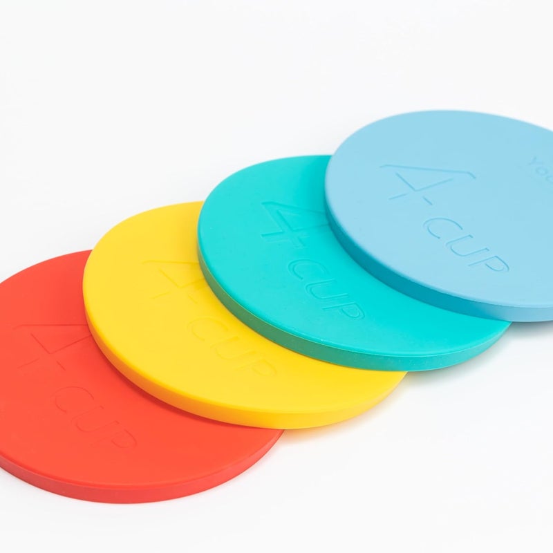Yodecy Silicone Bowl Lids fit Pyrex Glass Bowls 7201-PC 4 Cup, Silicone Bowl Lids fit Anchor Hocking Glass Bowls 7201-PC 4 Cup,Replacement Lids(2 Pack Red)(Container not Included) - Image 3