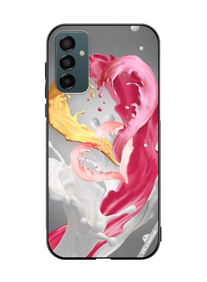 VR CREATIVE Protective Case Cover For Samsung Galaxy M23 Couple Design Multicolour - Image 1