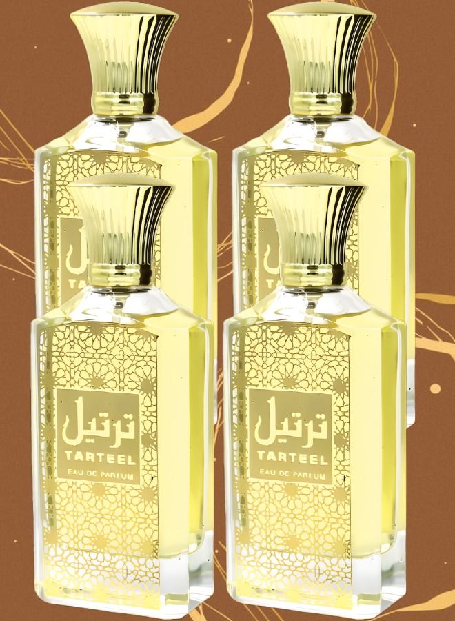 فاان 4 قطع عطر ترتيل 100 مل - Image 1