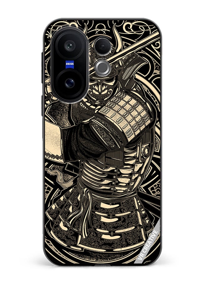 Protective Case Cover For Vivo X200 FE Cool Samurai Design Multicolour