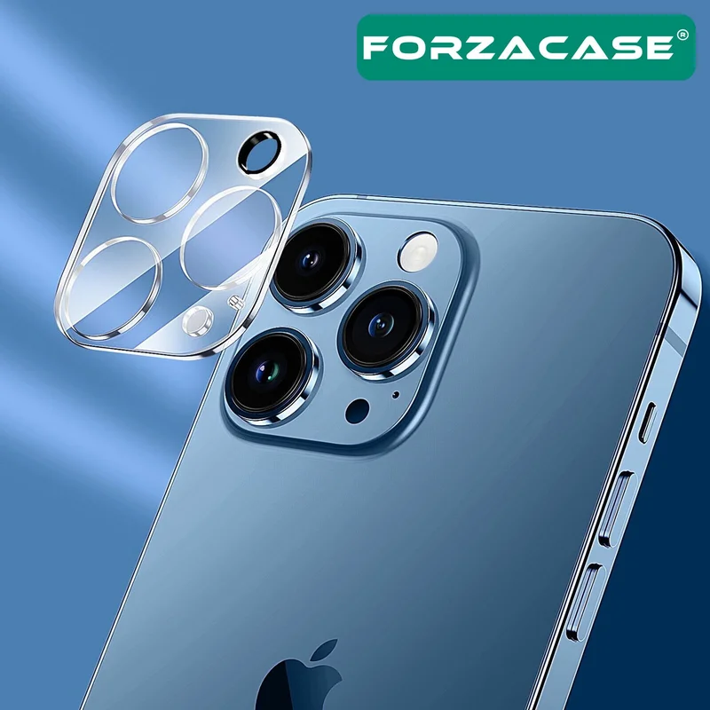 فورزاكاس Camera Lens Protective Glass Film Compatible with iPhone 16 Pro Max - FC378