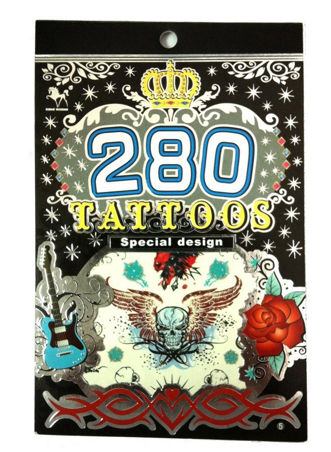 Tapp Collections 280 Temporary Tattoos - M1 Style - Image 1