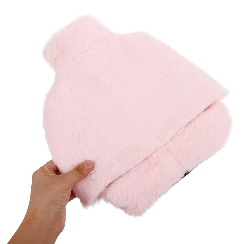 Soft Plush 2L Hot Water Bottle Foot Warmer With Detachable Washable Cover - Image 4