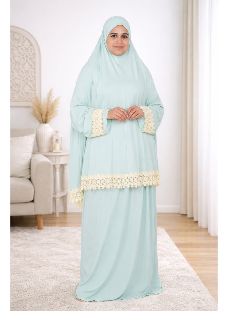 طقم صلاة إسلامي من قطعتين - Image 3