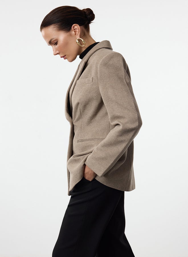 trendyol Mink Blazer Jacket - Image 3