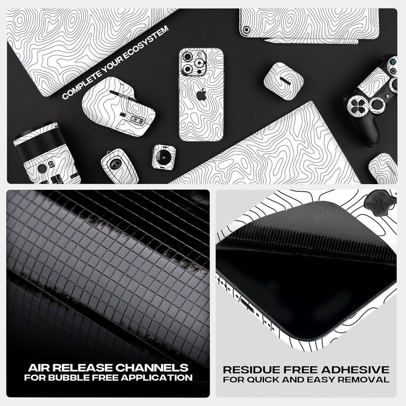 Capes Tablet Skins for OnePlus Pad Go | Ultra-Thin Protective Film | Anti-Scratch Vinyl Decal Skin | Not Case/Cover (Tornado, Back Skin) - Image 5