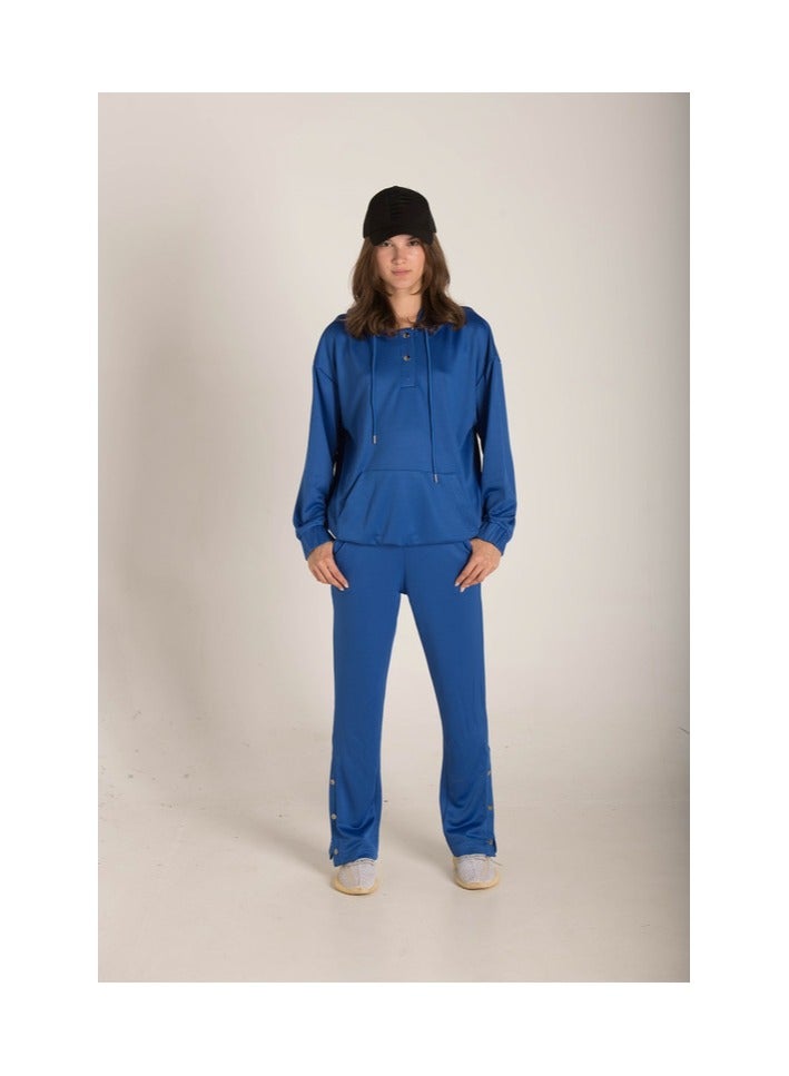 Marco Bergamo Drop Shoulder Plain Hoodie  - Image 1