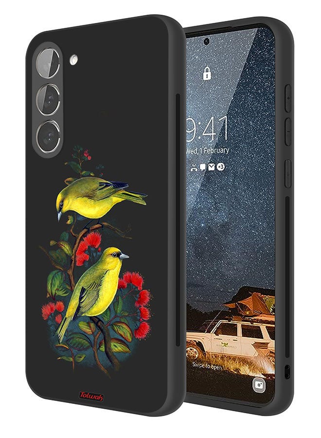 Tolwak Samsung Galaxy S23 Plus 5G Protective Case Cover Birds - Image 1