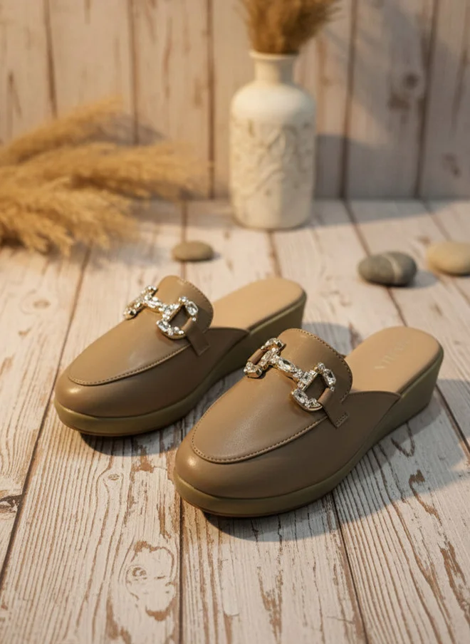 Sandal Stories SANDAL STORIES PU Wedge Mules