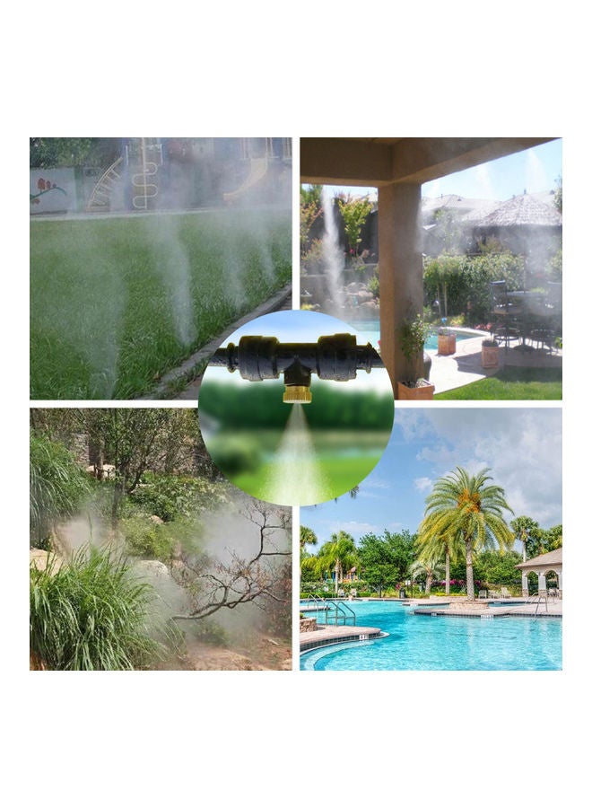 Aknur مجموعة نظام تبريد رذاذ الماء للأماكن الخارجية بطول ثلاثين قدما - Image 5