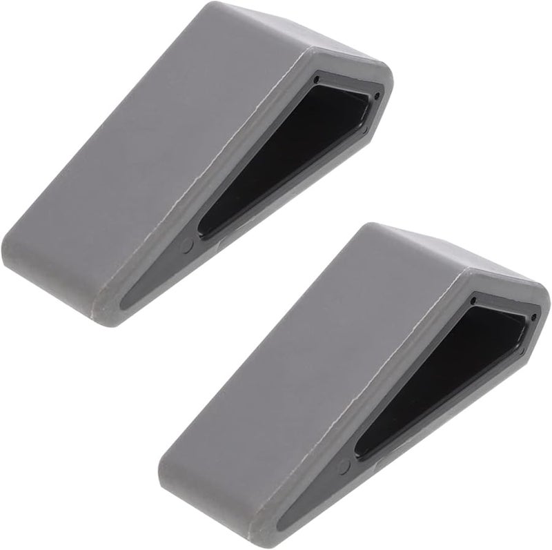 DOITOOL 2Pcs Adjustable Laptop Stand Portable Ergonomic Heightening Support Black Grey - Image 1