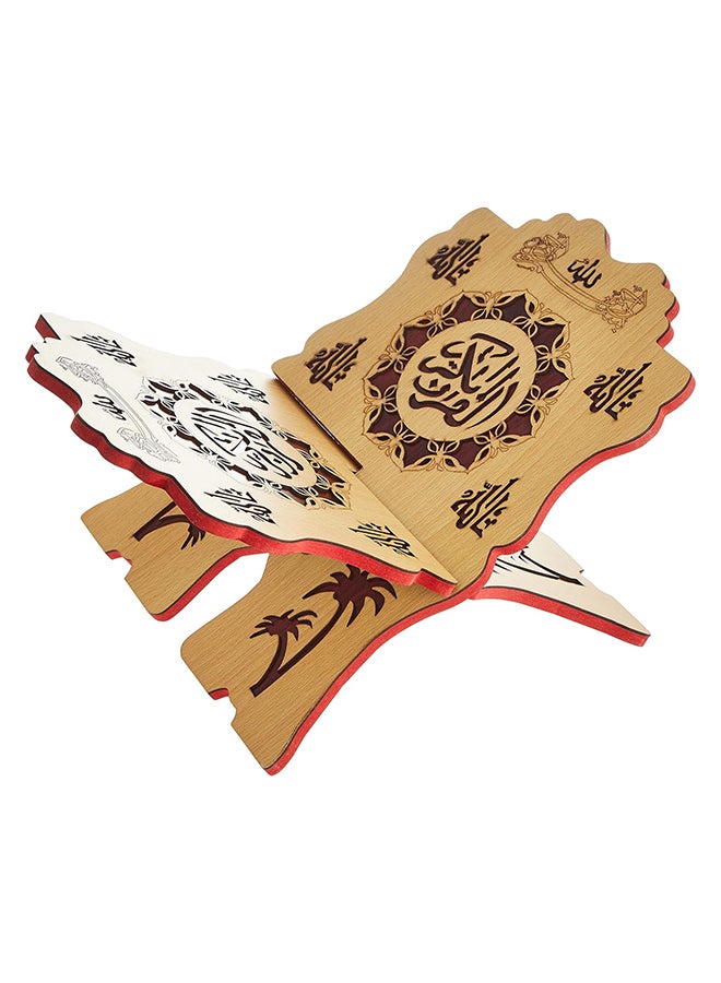 Home Quran Wooden Stand Holder, 30 X 40 Cm, Bd-Qur-30C - Image 1