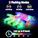OLUPP 124 PCS Glow Sticks Foam Glow Sticks Foam Light up Sticks with 3 Modes Colorful Flashing Glow In The Dark Party Supplies Glow Sticks Bulk Party Pack Foam Glow Sticks Bulk for Party Raves - Image 4