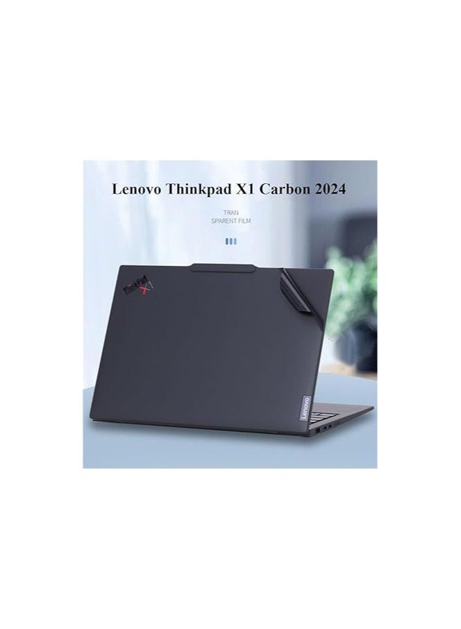 Laptop Decal Cover Compatible with Lenovo Thinkpad X1 Carbon Gen 12 2024 Laptop Notebook Anti-Scratch Sticker Three Sided Notebook Film Laptop Film - Image 2