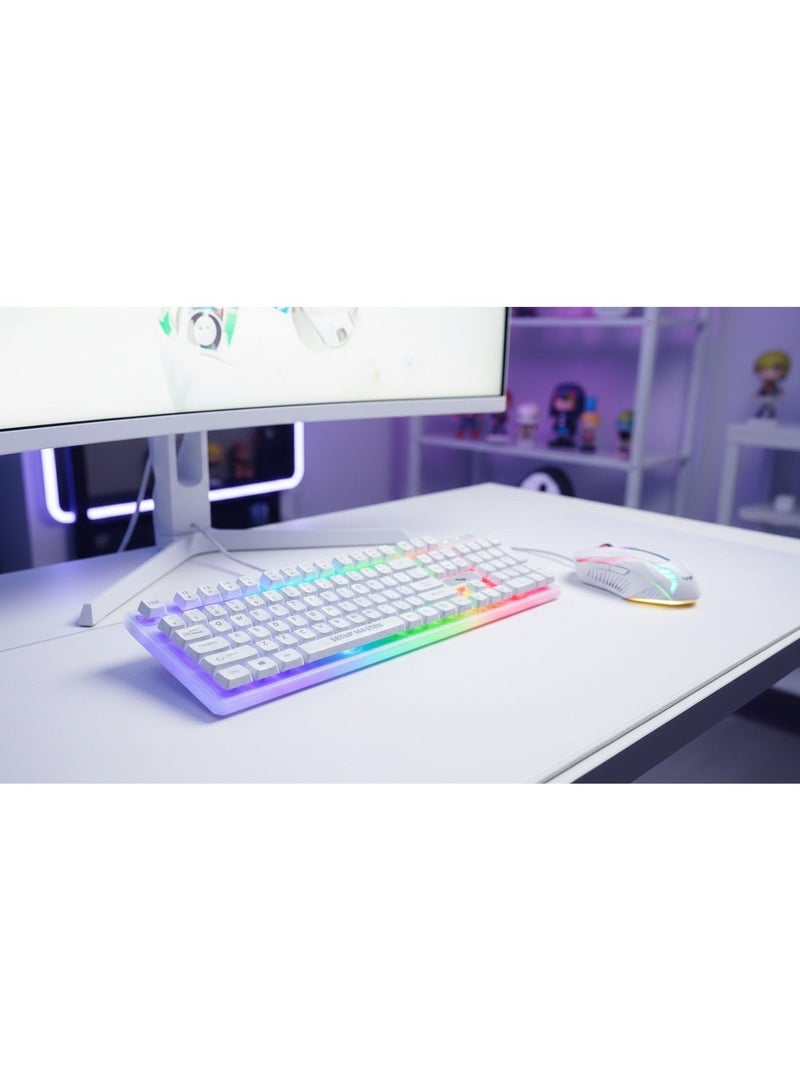 Setup Master SK 120 Gaming Combo (Keyboard + Mouse) by  | Supports PC u0026 PS5 - Ar/En - Image 4