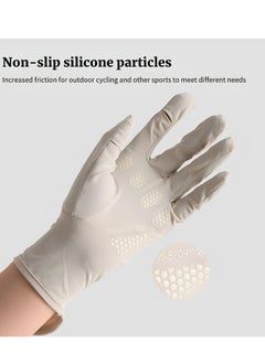 RTYY Women's gloves, driving gloves, non-slip sun protection summer UV protection long gloves  - Image 4