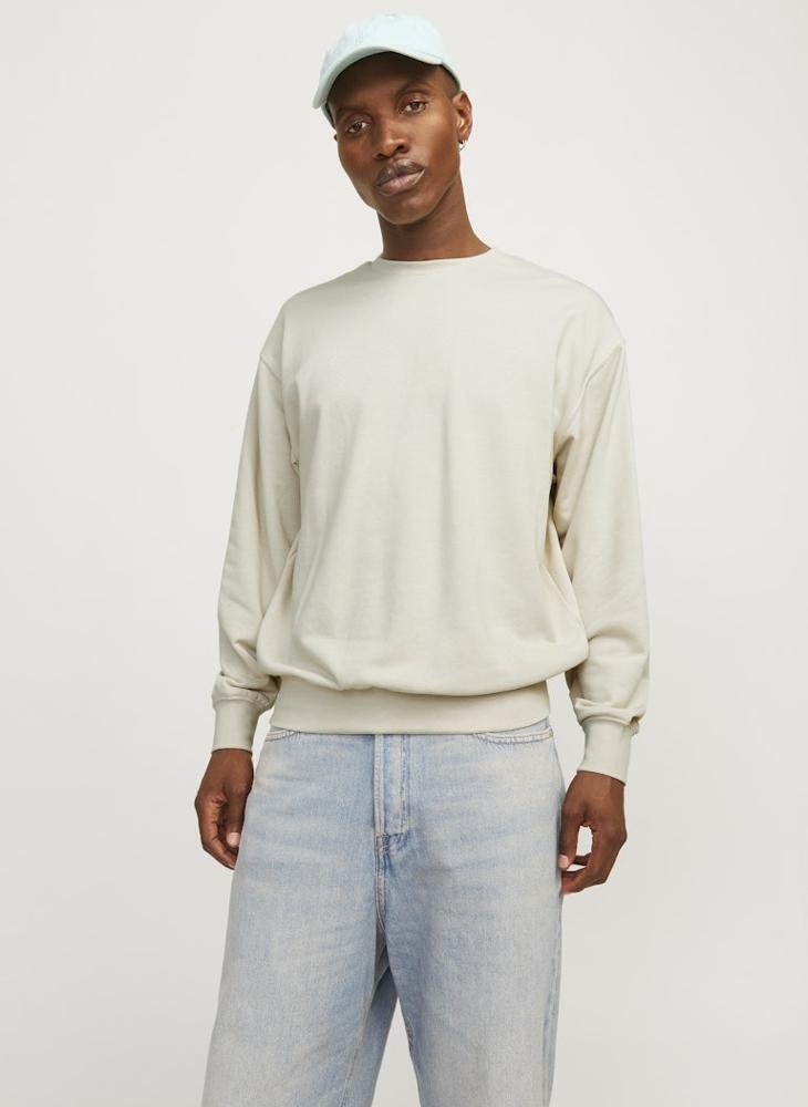 JACK & JONES Casual Regular Fit Crew Neck Sweatshirt - Image 1