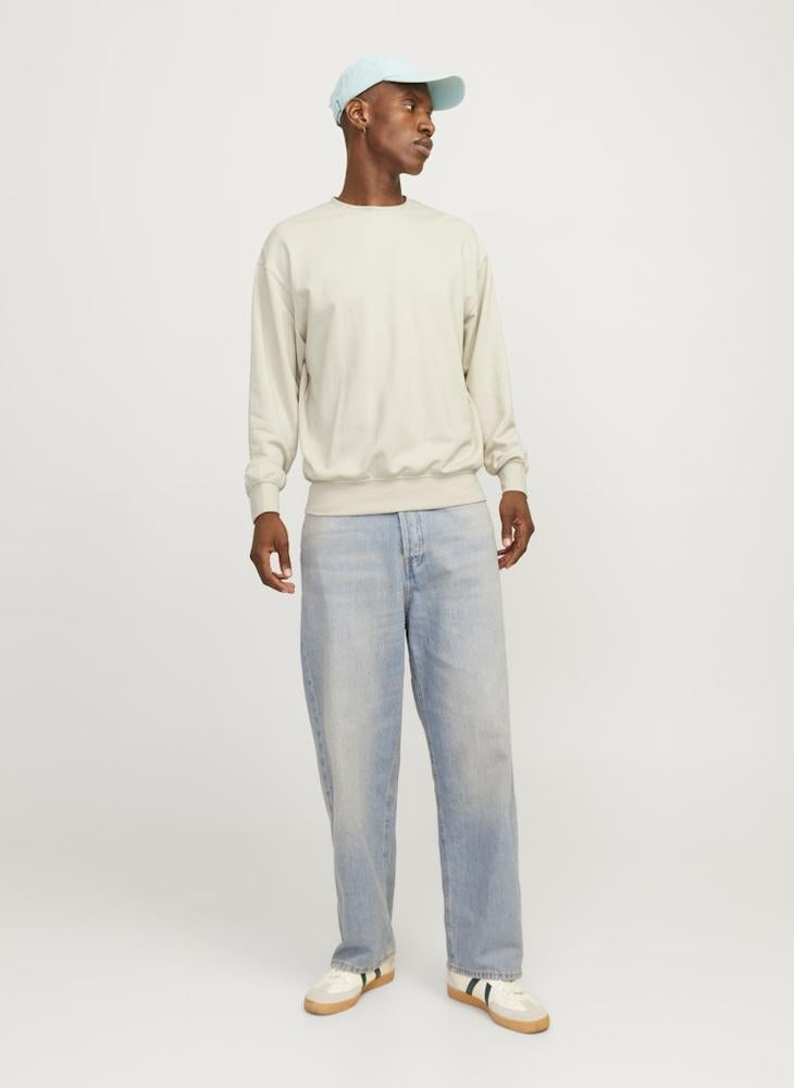 JACK & JONES Casual Regular Fit Crew Neck Sweatshirt - Image 4