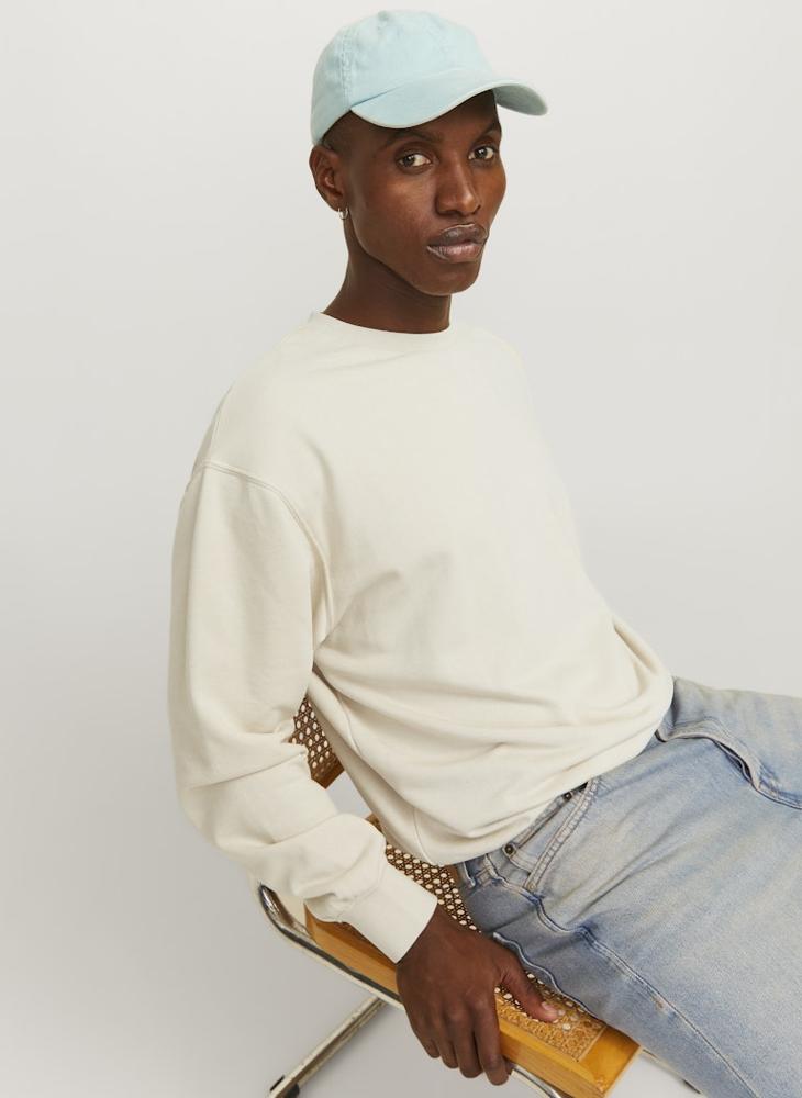 JACK & JONES Casual Regular Fit Crew Neck Sweatshirt - Image 3