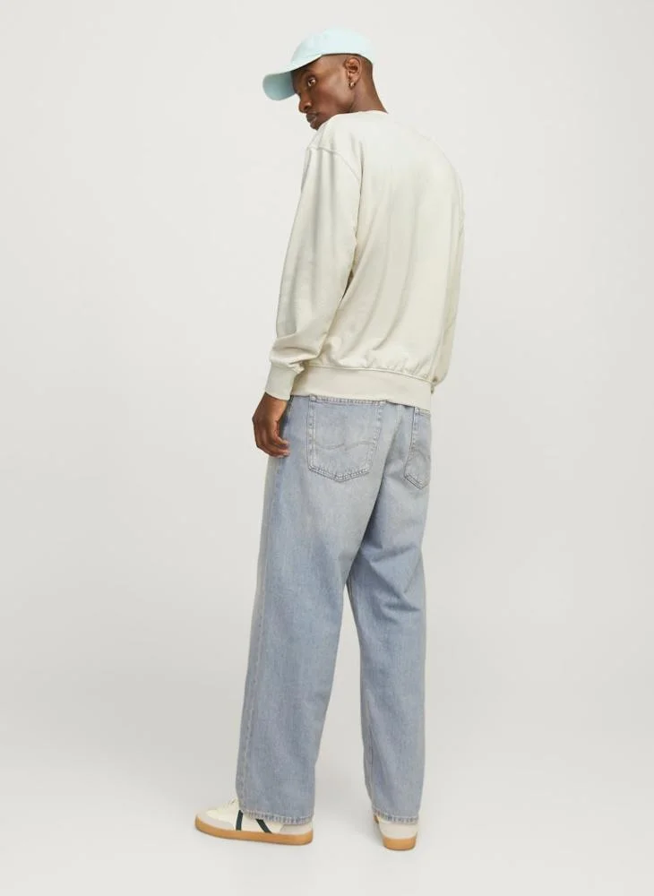 JACK & JONES Casual Regular Fit Crew Neck Sweatshirt