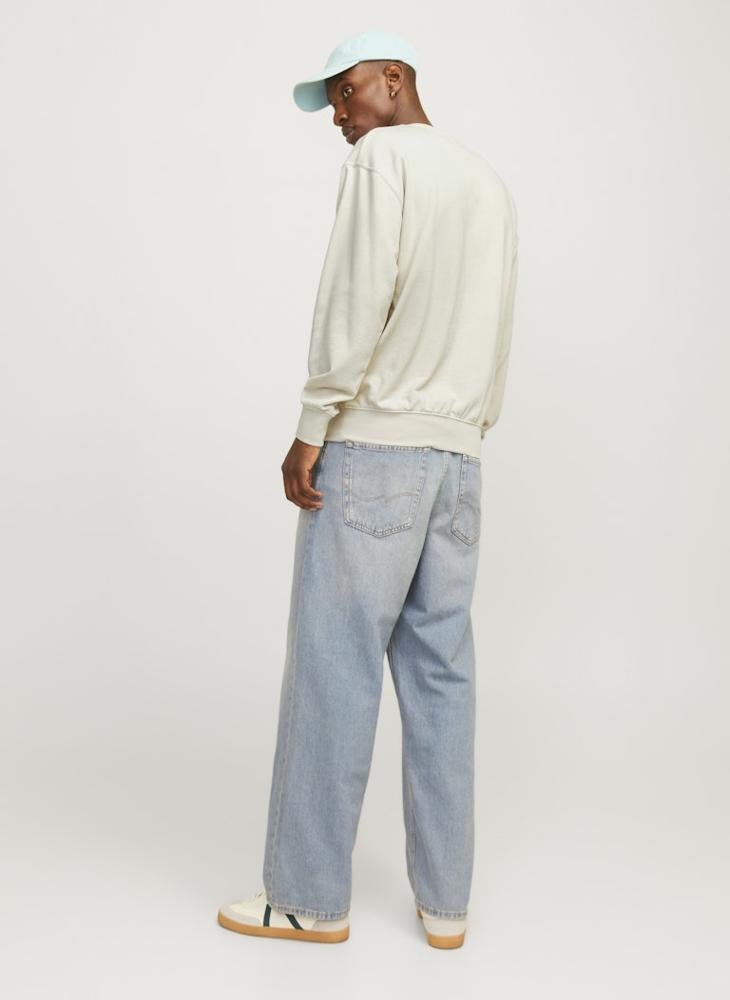 JACK & JONES Casual Regular Fit Crew Neck Sweatshirt - Image 2