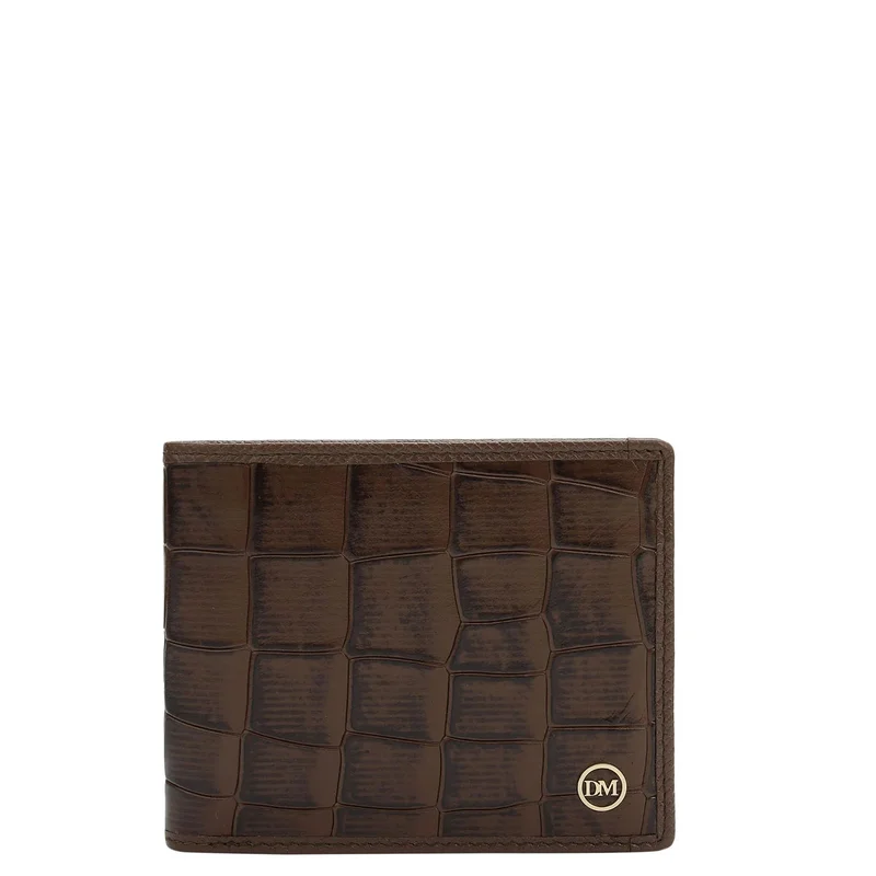 Da Milano Date Bifold Leather Mens Wallet