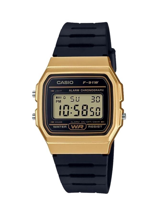 CASIO Men Vintage Digital Watch F-91WM-9A - 35 mm - Black - Image 1