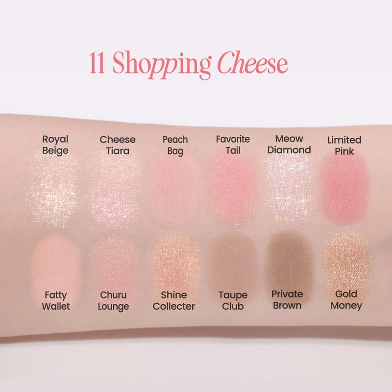CLIO PROFESSIONAL CLIO PRO EYE PALETTE AIR (11 SHOPPING CHEESE) - Image 4